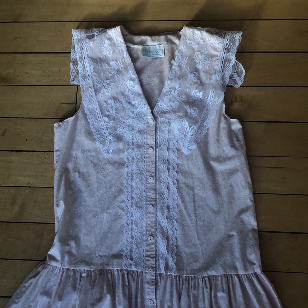 Vintage Gunne Sax Lace Dress - Picture 2 of 6
